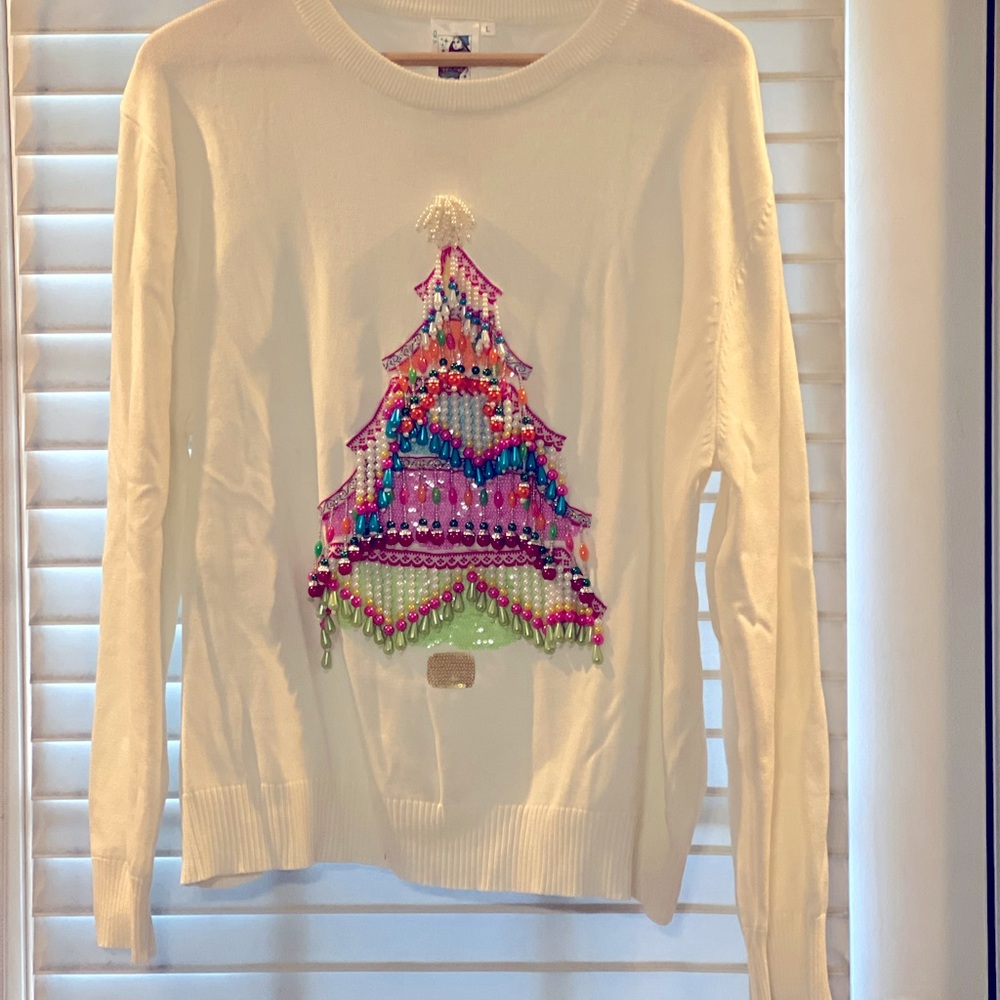 Queen of Sparkles Christmas Tree Sweater